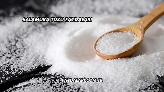 Salamura Tuzu Faydaları