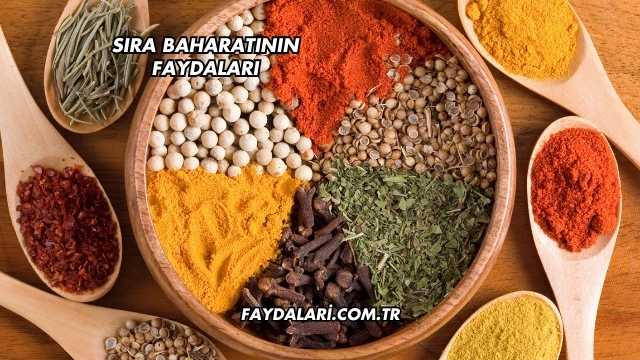 Sıra Baharatının Faydaları