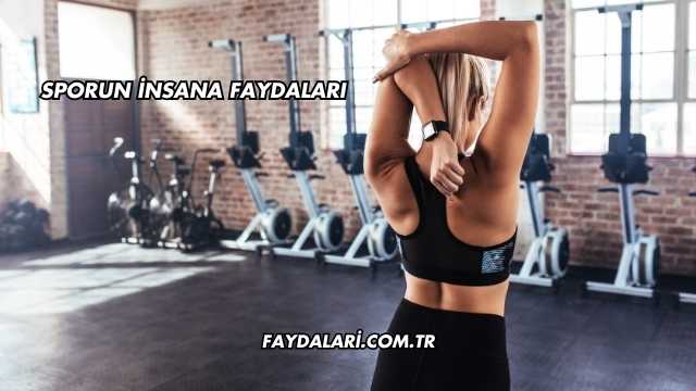 Sporun İnsana Faydaları