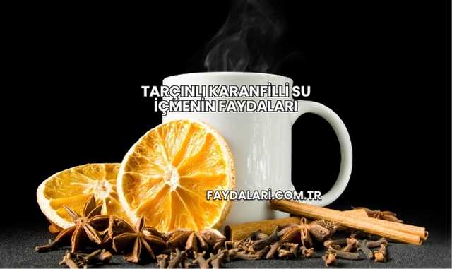Tarçınlı Karanfilli Su İçmenin Faydaları