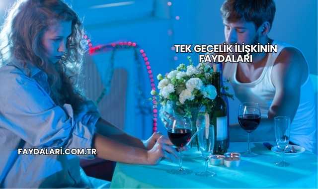 Tek Gecelik İlişkinin Faydaları