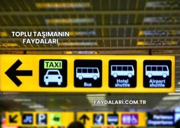 Toplu Taşımanın Faydaları