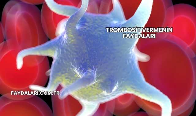 Trombosit Vermenin Faydaları