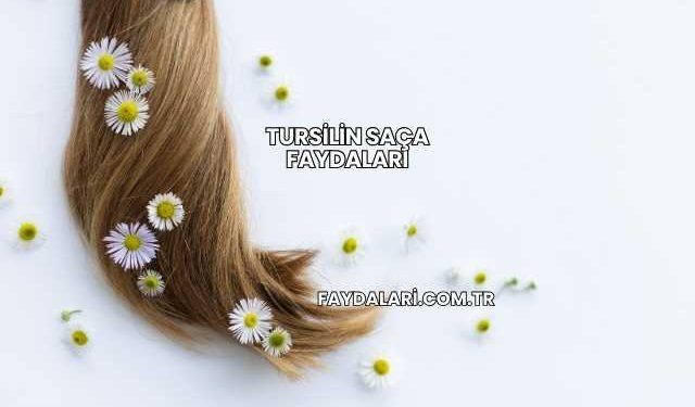 Tursilin Saça Faydaları