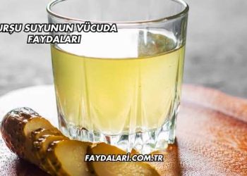 Turşu Suyunun Vücuda Faydaları