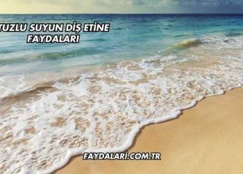 Tuzlu Suyun Diş Etine Faydaları