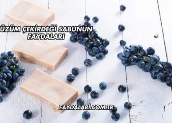 Üzüm Çekirdeği Sabunun Faydaları