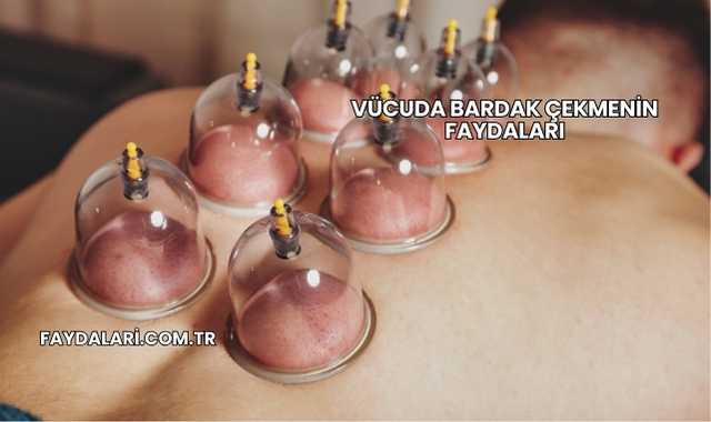 Vücuda Bardak Çekmenin Faydaları