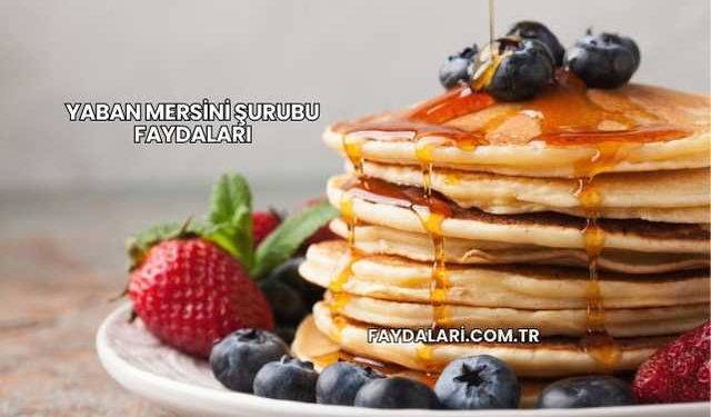 Yaban Mersini Şurubu Faydaları