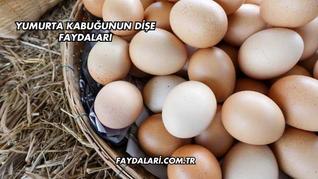 Yumurta Kabuğunun Dişe Faydaları