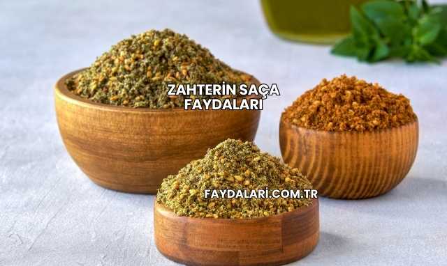 Zahterin Saça Faydaları
