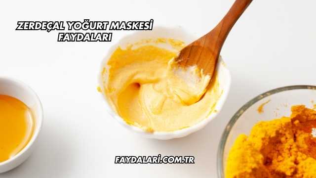 Zerdeçal Yoğurt Maskesi Faydaları