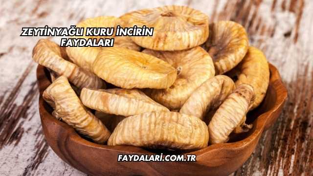 Zeytinyağlı Kuru İncirin Faydaları