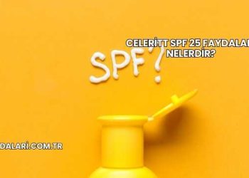 Celeritt SPF 25 Faydaları Nelerdir?