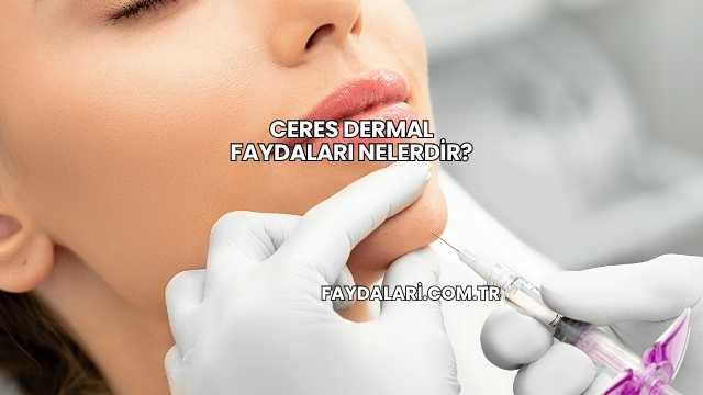 Ceres Dermal Faydaları Nelerdir?