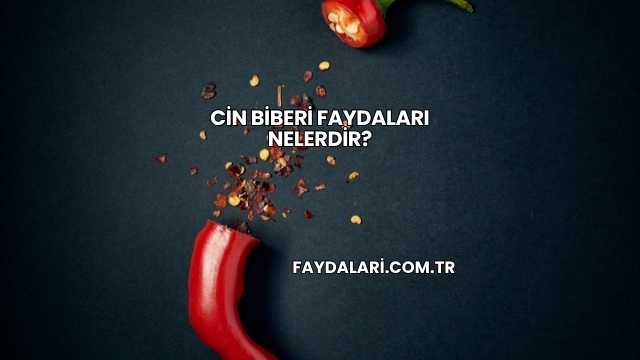 Cin Biberi Faydaları Nelerdir?