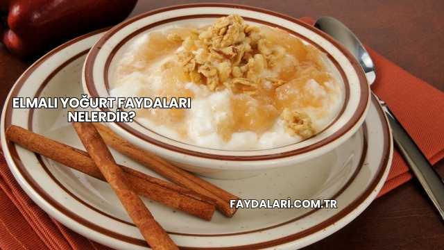 Elmalı Yoğurt Faydaları Nelerdir?