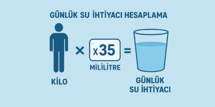Günlük Su İhtiyacı Hesaplama