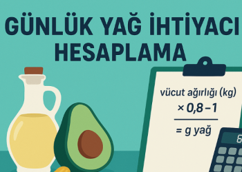 Günlük Yağ İhtiyacı Hesaplama
