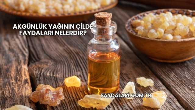 Akgünlük Yağının Cilde Faydaları Nelerdir?