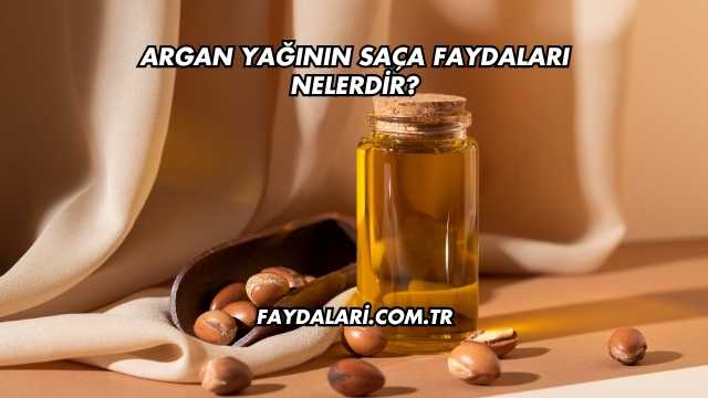 Argan Yağının Saça Faydaları Nelerdir?