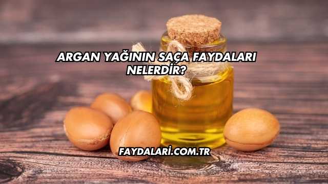Argan Yağının Saça Faydaları Nelerdir?