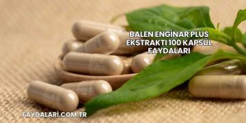 Balen Enginar Plus Ekstraktı 100 Kapsül Faydaları