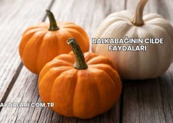 Balkabağının Cilde Faydaları