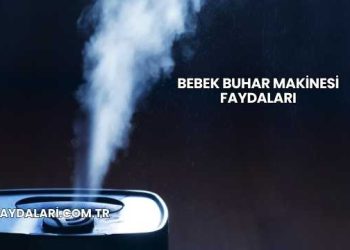 Bebek Buhar Makinesi Faydaları