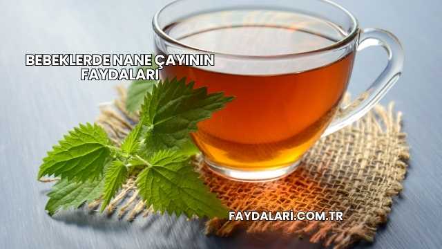Bebeklerde Nane Çayının Faydaları