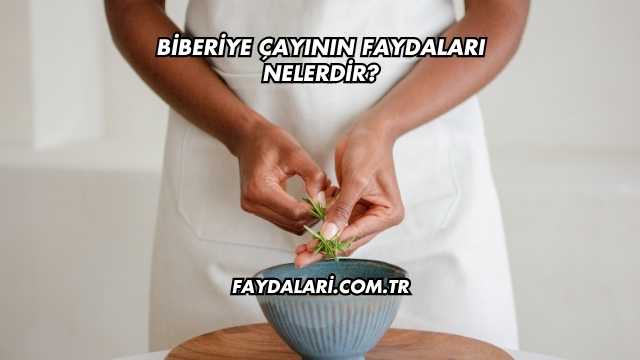 Biberiye Çayının Faydaları Nelerdir?