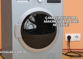 Çamaşır Kurutma Makinesi Faydaları Nelerdir?