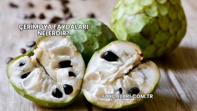 Çerimoya Faydaları Nelerdir?
