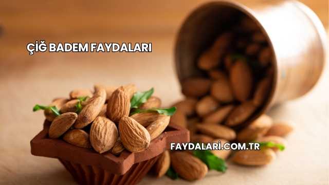 Çiğ Badem Faydaları