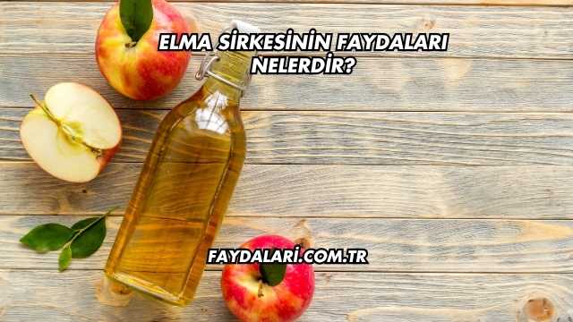 Elma Sirkesinin Faydaları Nelerdir?
