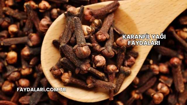 Karanfil Yağı Faydaları