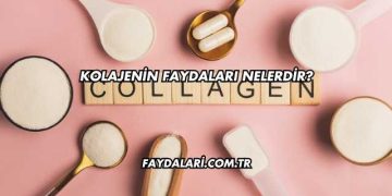 Kolajenin Faydaları Nelerdir?