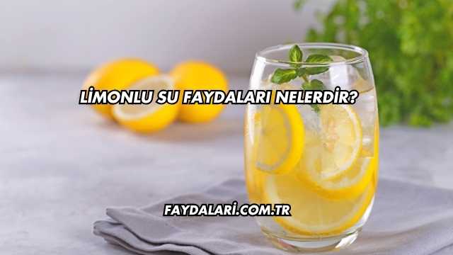 Limonlu Su Faydaları Nelerdir?