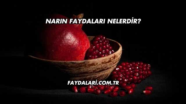 Narın Faydaları Nelerdir?