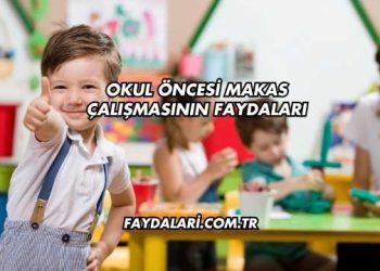 Okul Öncesi Makas Çalışmasının Faydaları
