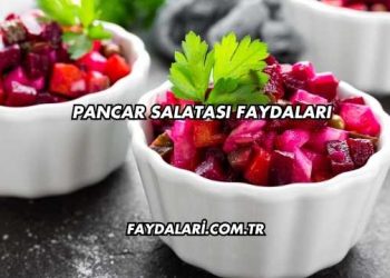 Pancar Salatası Faydaları