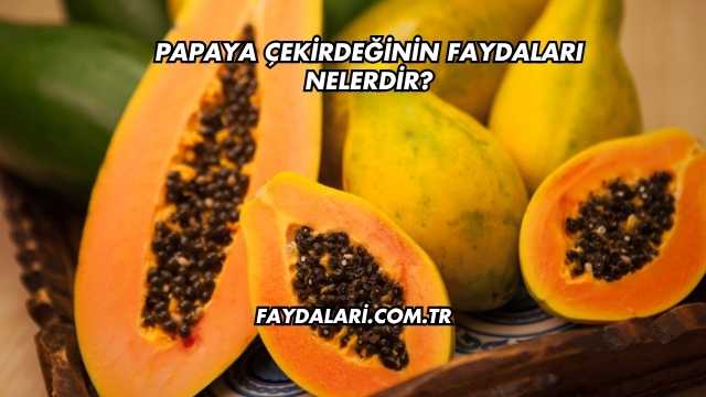 Papaya Çekirdeğinin Faydaları Nelerdir?