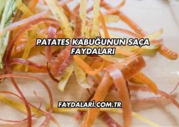 Patates Kabuğunun Saça Faydaları