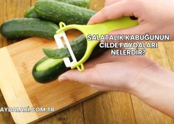 Salatalık Kabuğunun Cilde Faydaları Nelerdir?