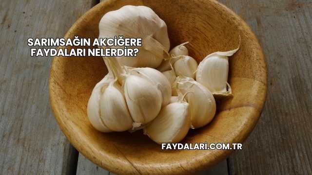 Sarımsağın Akciğere Faydaları Nelerdir?