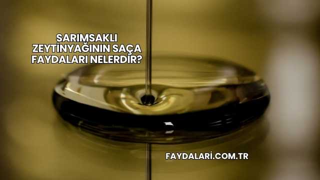 Sarımsaklı Zeytinyağının Saça Faydaları Nelerdir?