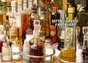 Şeftali Sirkesi Faydaları