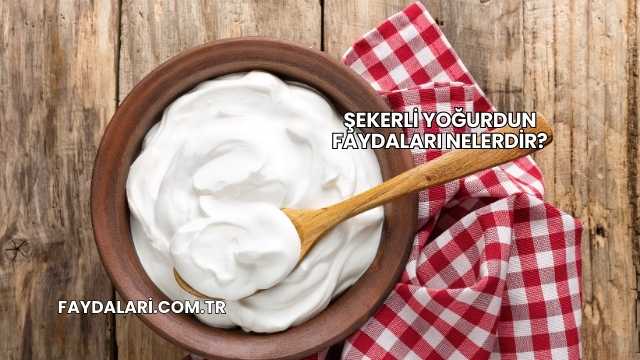 Şekerli Yoğurdun Faydaları Nelerdir?