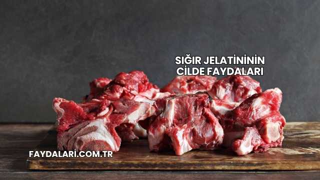 Sığır Jelatininin Cilde Faydaları