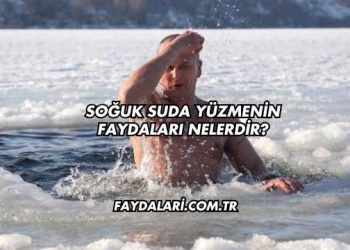 Soğuk Suda Yüzmenin Faydaları Nelerdir?